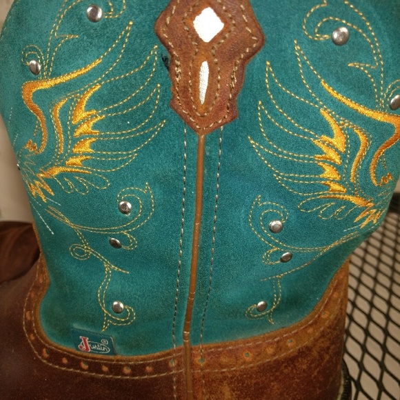 Justin ladies short boots - Picture 2 of 3